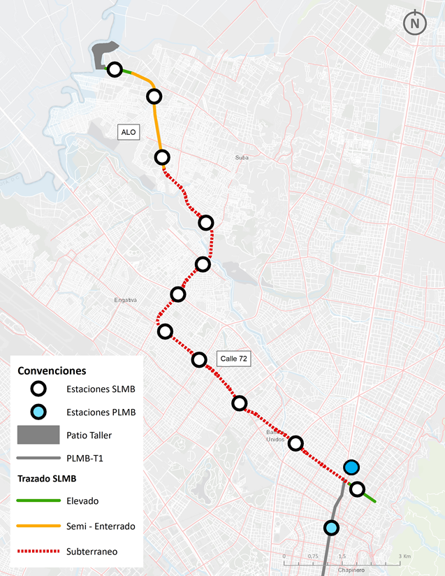 Linea 2 Metro Bogota